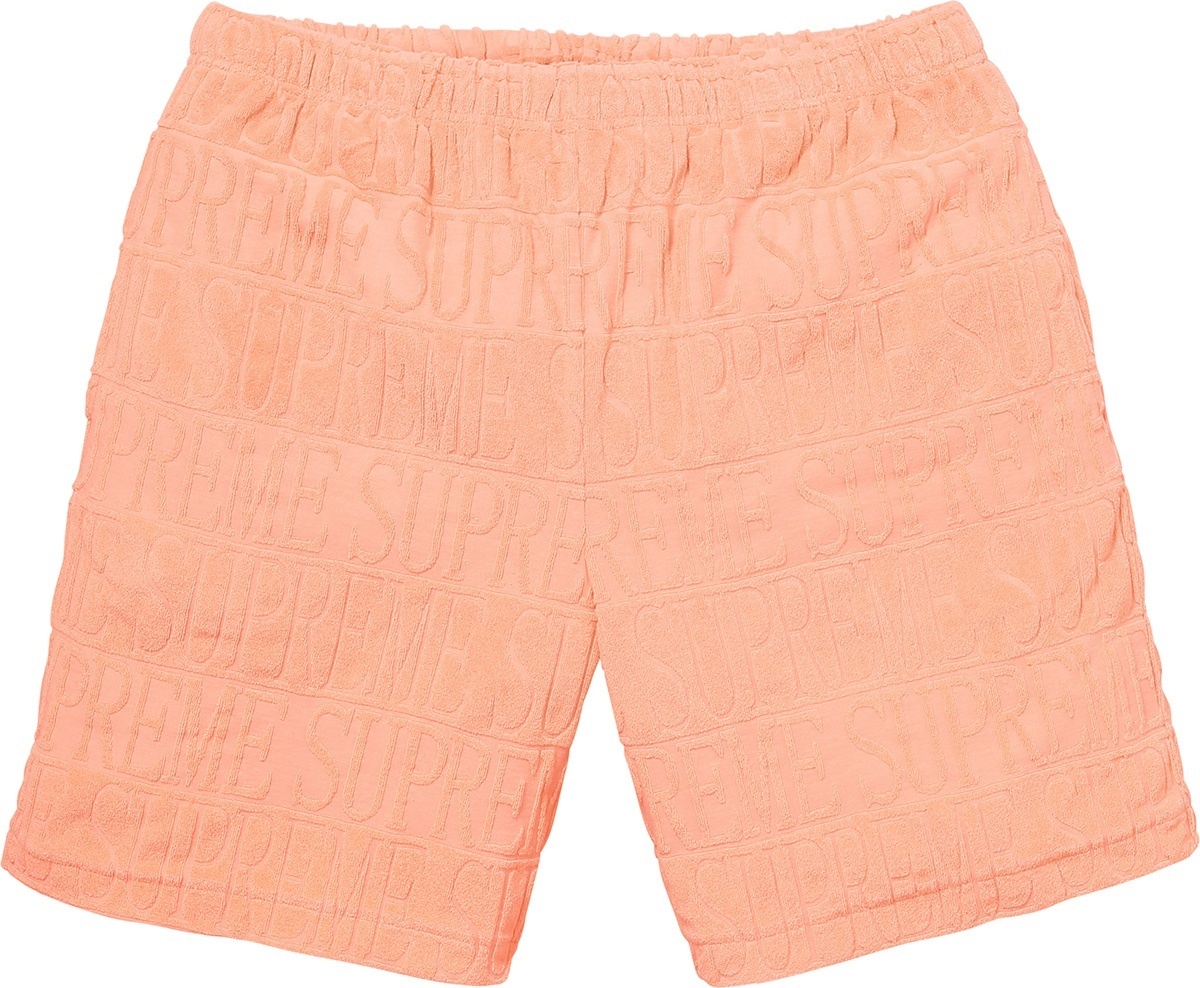 Logo Stripe Terry Short view 2